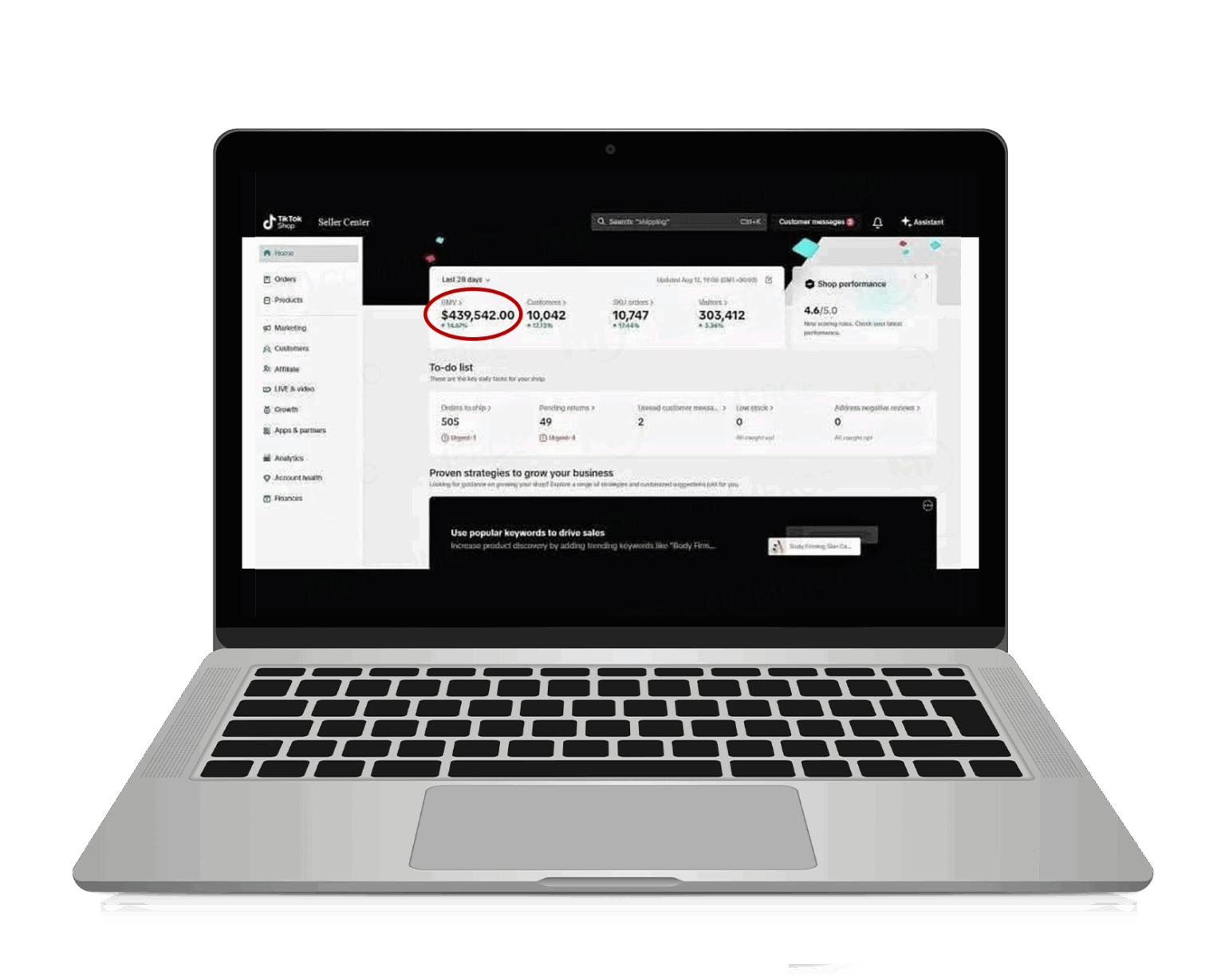 Laptop Mockup Tiktok 1.1
