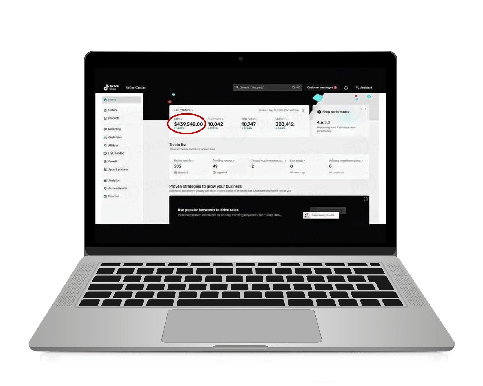 Laptop Mockup Tiktok 1.1