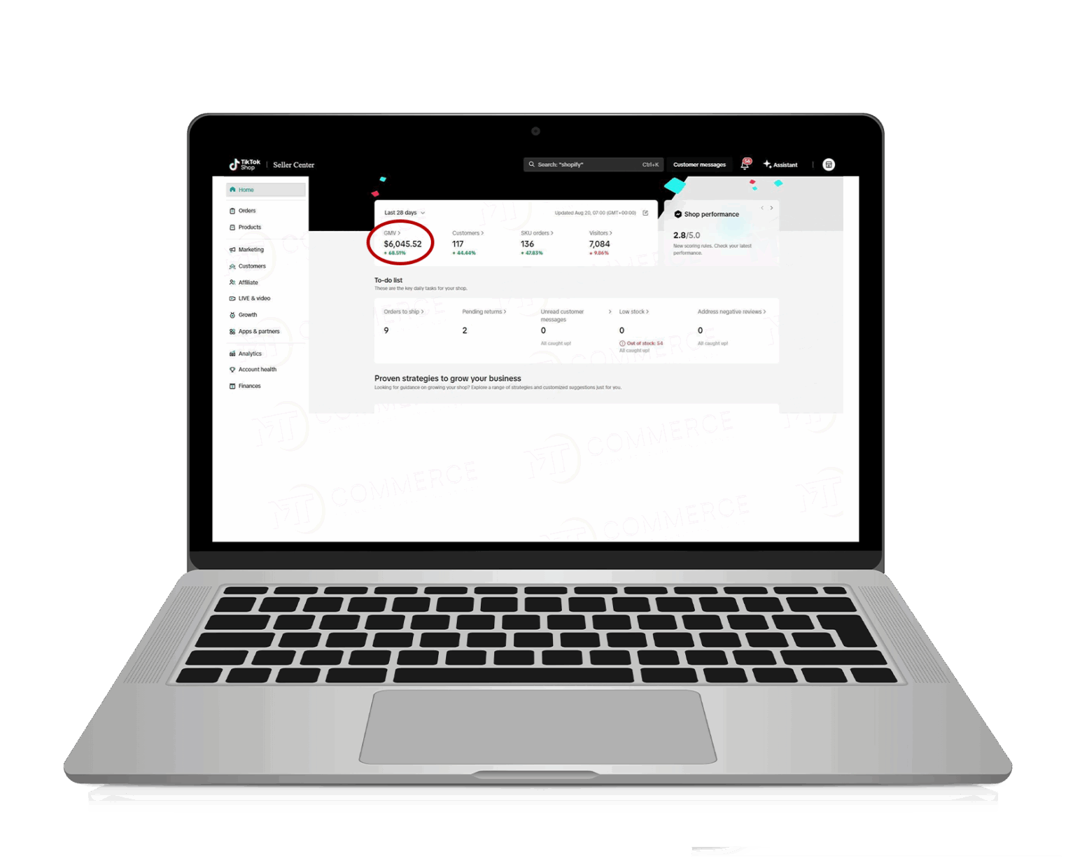 Laptop Mockup Tiktok 2.1