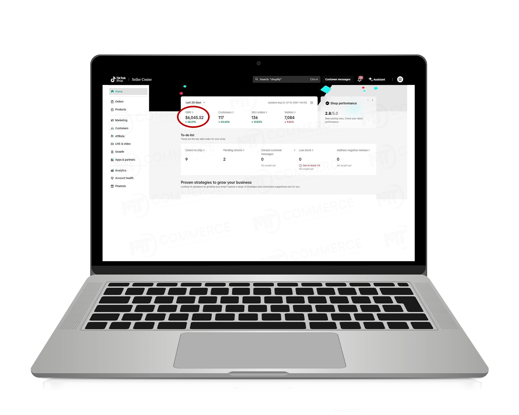 Laptop Mockup Tiktok 2.1