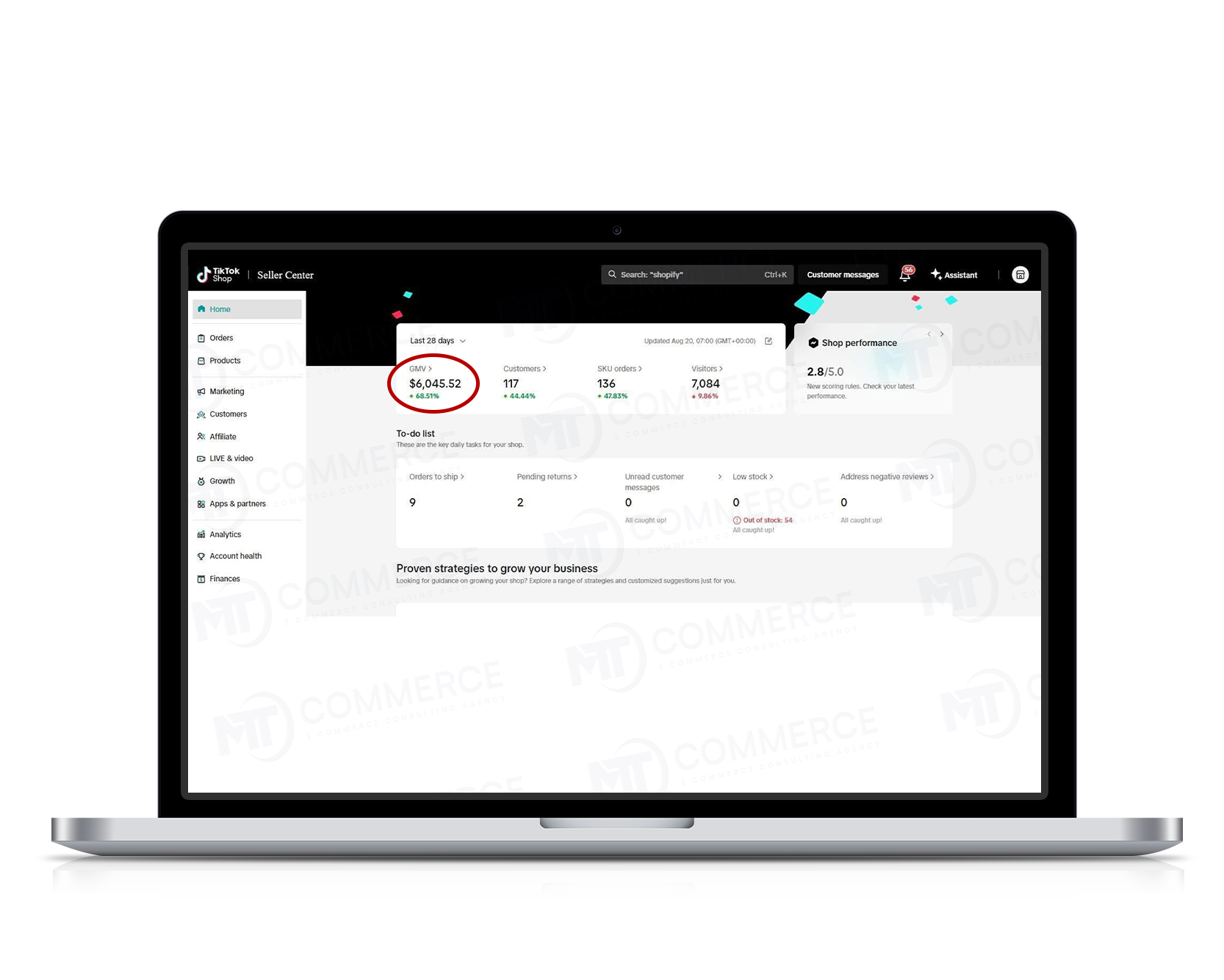 Laptop Mockup Tiktok 2